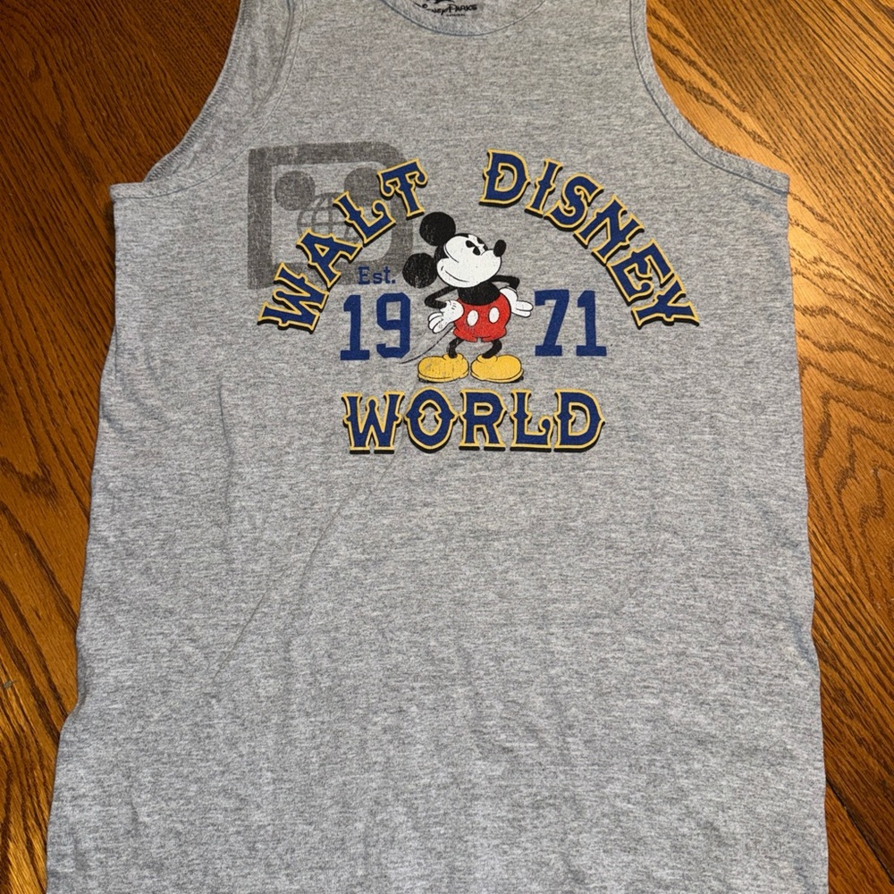 Disney Gray Disney Parks Castle Tee